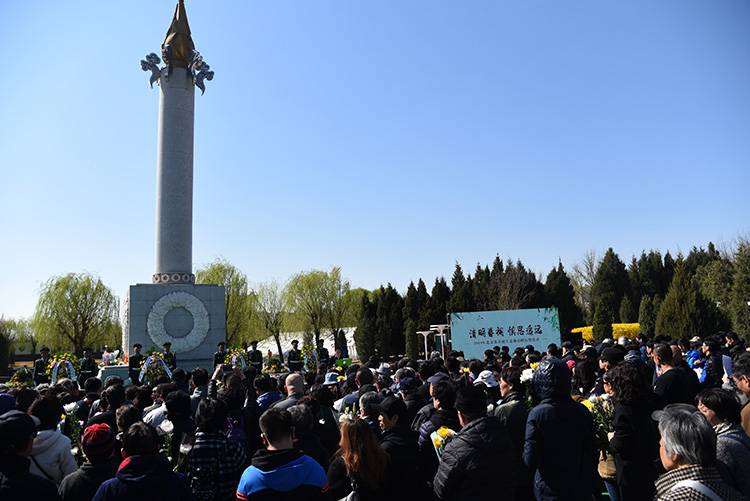 祭扫思故人殡葬树新风北京举行生态葬清明公祭