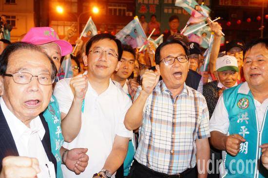 陈水扁在保外就医期间曾露面参加公开活动（图片来源：台媒）