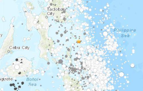 菲律宾群岛海域发生5.5级地震震源深度57.7千米