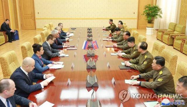朝鲜人民保安相2日会见俄罗斯内务部长（朝中社）