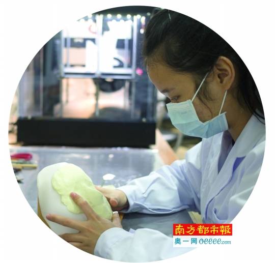 广州市殡葬服务中心借助现代科技推出3 D打印遗体修复服务项目。
