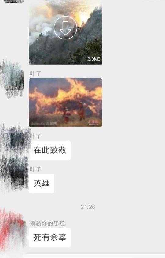 陈某华发布的言论截图