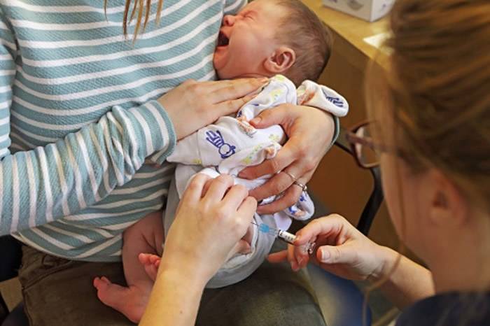 有州分强制家长为子女接种疫苗。