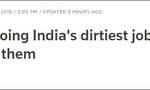 大选前帮掏粪工洗脚 印度总理莫迪被批“作秀”