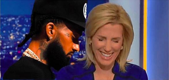 大众新闻网主持人Laura Ingraham报导Nipsey死讯时笑了，让比伯大怒