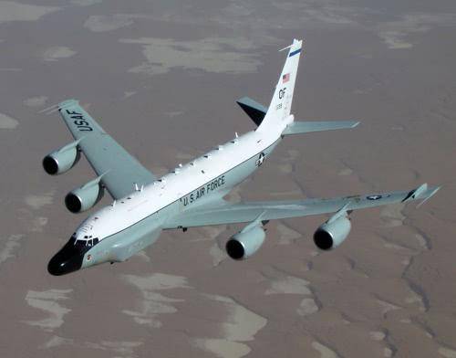  RC-135W侦察机美国空军官网截图