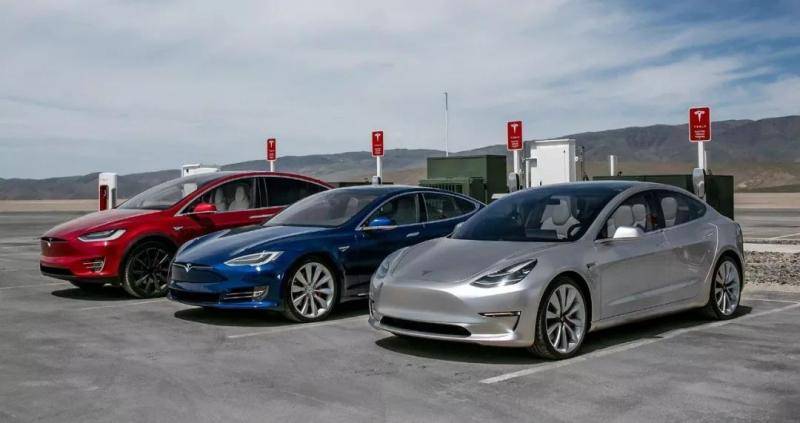 Model X、Model S、Model 3