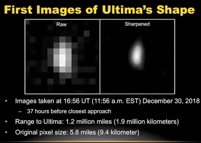 美国宇航局“新视野号”探测器飞掠“天涯海角”小行星2014MU69