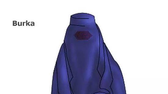  burqa即 burka