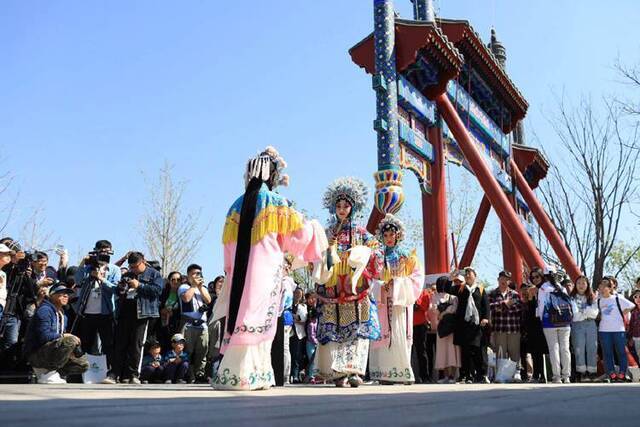 世园会“北京日”京剧《贵妃醉酒》献艺北京园