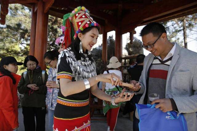 世园会探访：三道茶、鲜花饼让云南园“C位出道”