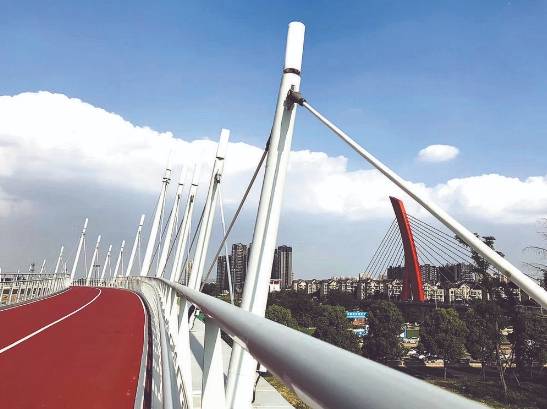 锦城绿道将新增四座造型新颖且漂亮的桥