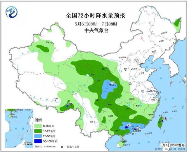 五一小长假返程遇风雨 两广地区将有暴雨