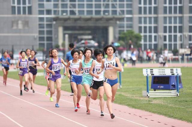 2019年北京学生金奥运动队承办学校田径运动会顺利举行