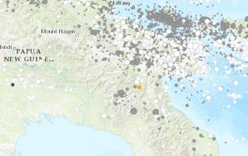 巴布亚新几内亚发生7.2级地震 暂无人员伤亡报告