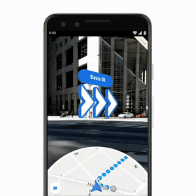 谷歌Pixel手机推AR路线显示 地图与搜索引入隐身模式