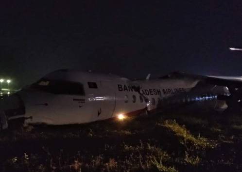 孟加拉国飞机断成三截 该机型发生过多次大型事故