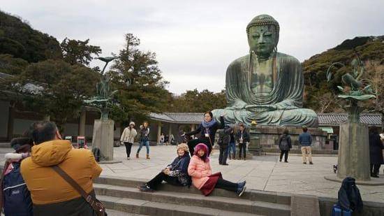 资料图：镰仓著名旅游景点，镰仓大佛