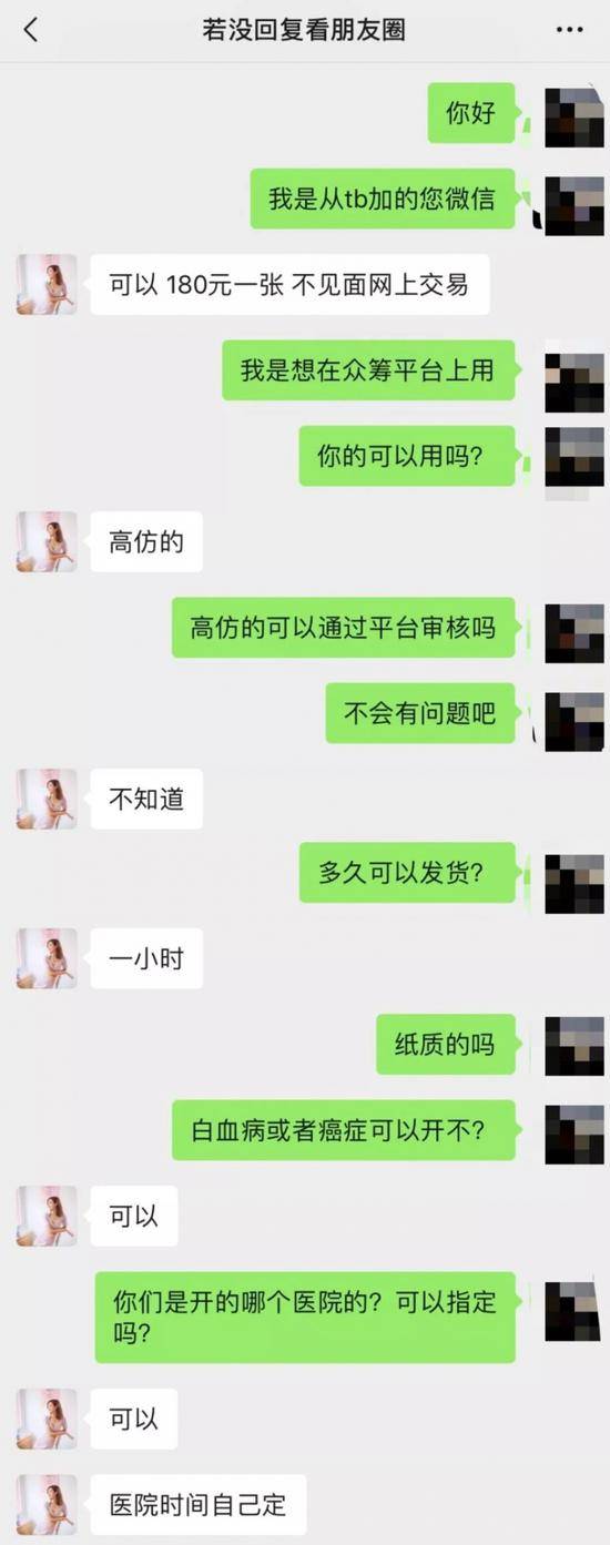 众筹背后的假病历产业链：全套材料只需2280元