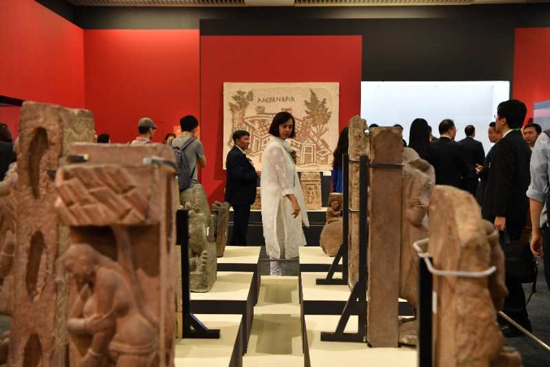 最全亚洲文物聚首，“大美亚细亚”亚洲文明大展国博开幕