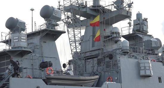 两艘俄军舰抵达叙利亚部署 均配备“口径”导弹