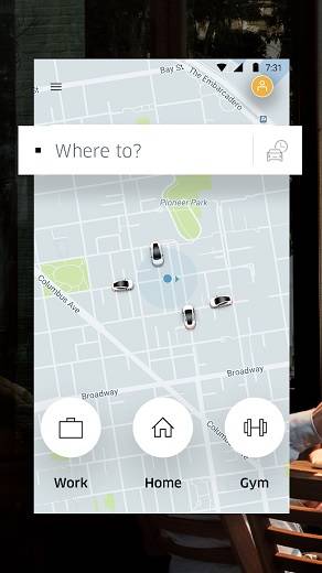 Uber App资料图（via The Verge）