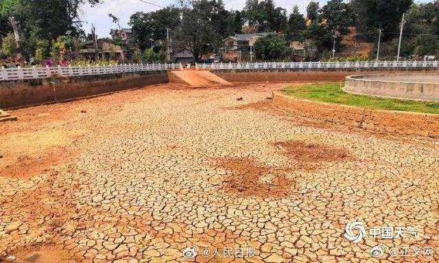 云南严重干旱 河流枯竭水库干涸(图)