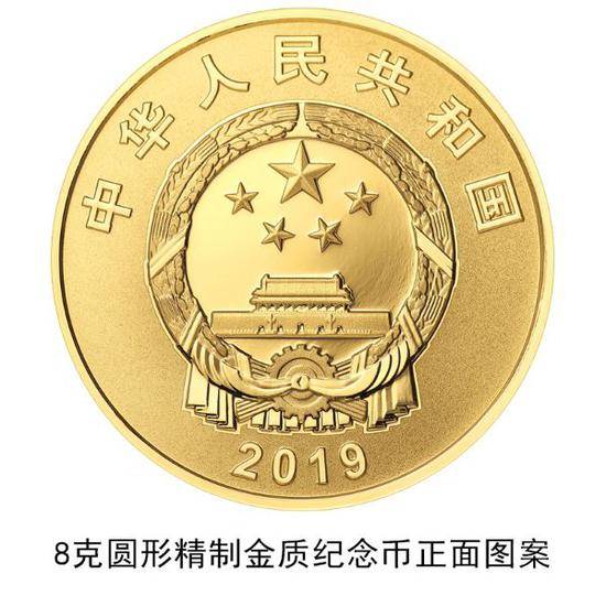 央行将发行中俄建交70周年金银纪念币一套(图)