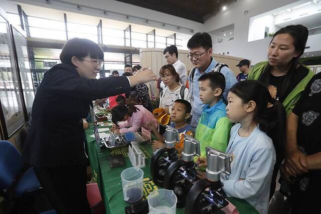 园林科普零距离国际博物馆日园博馆邀市民互动