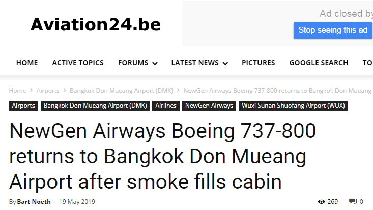 “aviation24.be”报道截图