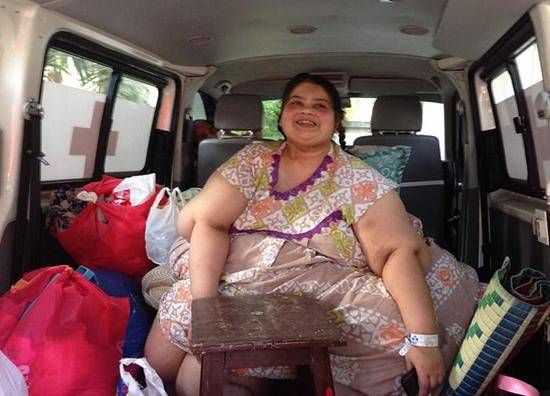 42岁的阿米塔·拉贾尼曾被称为亚洲最胖的女性