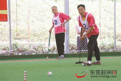 东莞市第二届市民运动会门球比赛，将一连五天在市人民公园进行