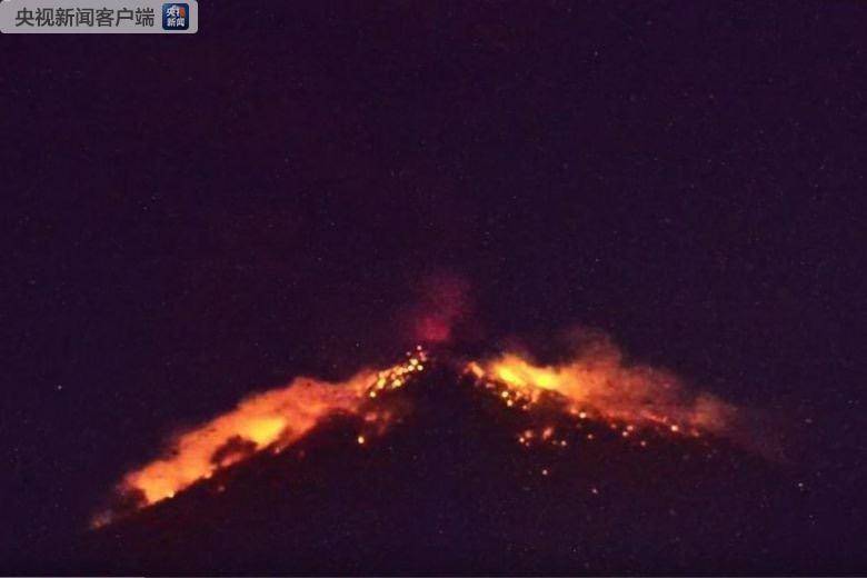 印尼巴厘岛阿贡火山喷发 部分航班取消