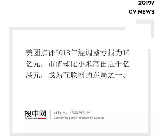 连续7季度亏损 美团市值凭什么比小米高近1000亿？