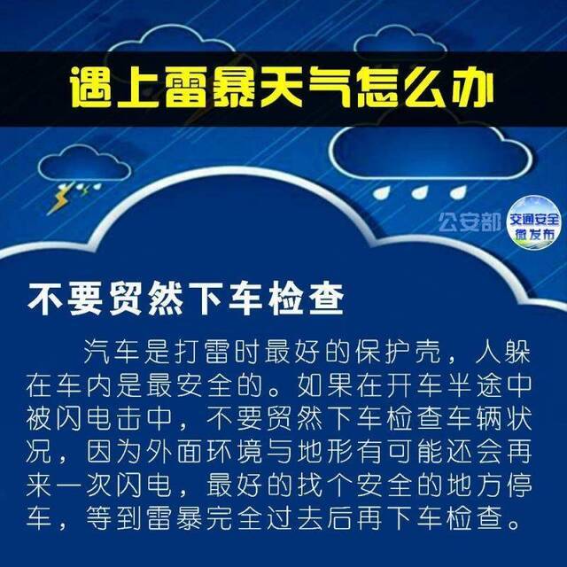 今夜北京或再迎雷暴冰雹天气，驾车出行这些问题应注意