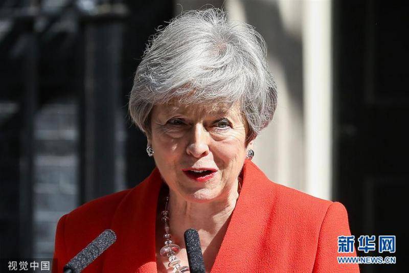 英首相特雷莎·梅宣布卸任时间表：6月7日辞去党首职位