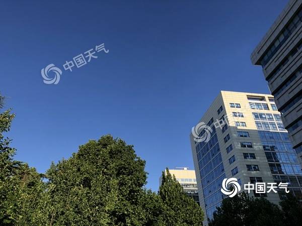 今天北京降雨停止，晴天回归。（图/王晓）