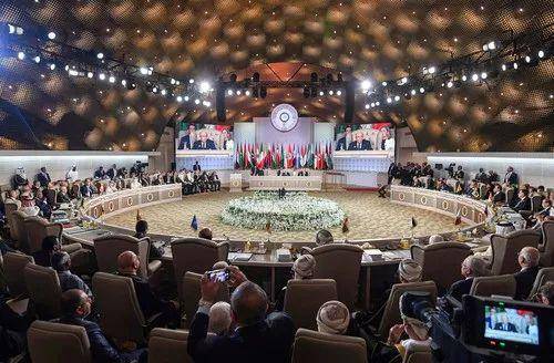  3月31日，第30届阿拉伯国家联盟首脑会议在突尼斯举行。会议发表声明，坚决反对美国有关耶路撒冷和叙利亚戈兰高地问题的立场。新华社/美联
