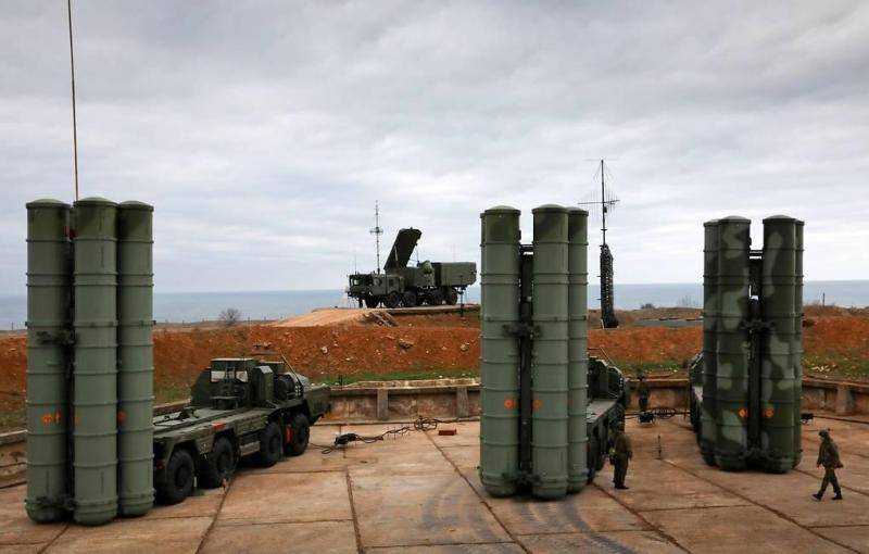 图注：S-400防空导弹系统