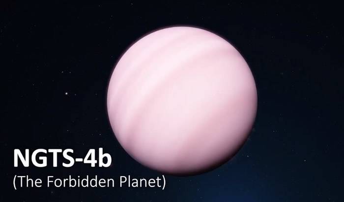 海王星沙漠外太空区域发现“禁忌行星”NGTS-4b