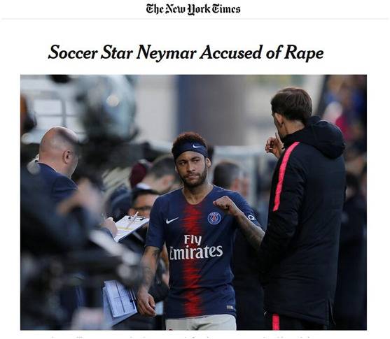 《纽约时报》报道截图