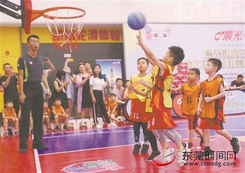 2019年东莞KBA幼儿篮球联赛滨海站比赛厚街进行