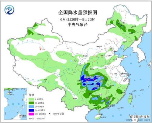 华北黄淮等地将有高温天气 华南等地有较强降雨