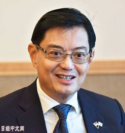 新加坡副总理兼财政部长王瑞杰图日经中文网