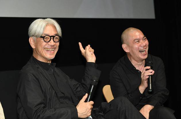 坂本龙一与蔡明亮出席映后座谈