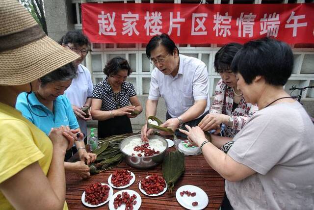 赵家楼“端午民俗市集”开市组图