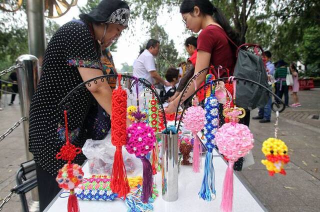 赵家楼“端午民俗市集”开市组图