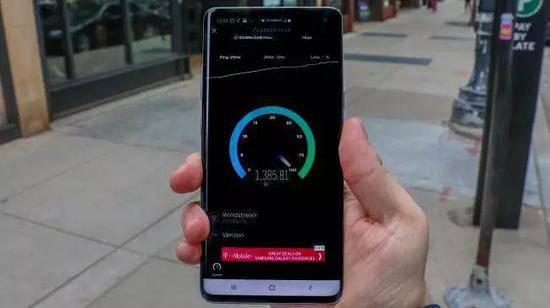 5G速度将使下载速度更快。（图片来源：TechRadar）