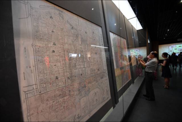 看地图上的北京史，20余幅大型北京地图罕见展出