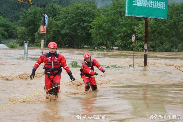 广西强降雨致1人死亡4人失踪(图)